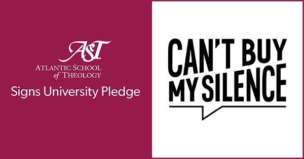 An image that showing AST and Can't Buy My Silence logos