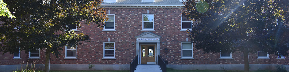 Front of residence