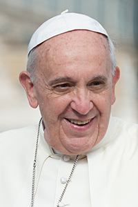 A photo of Pope Francis