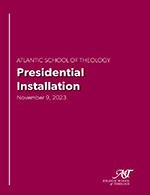 Image of the program cover for the President Installation Service 2023
